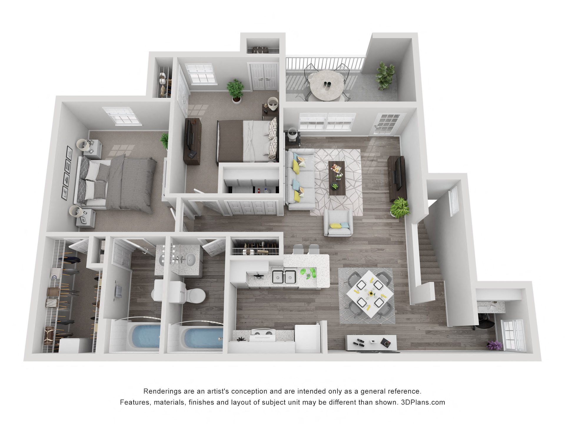 Floor plan layout diagram for Holly
